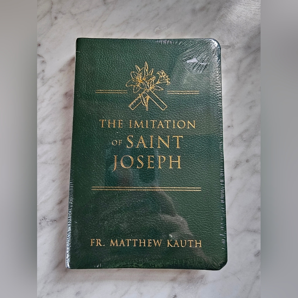 NEW Green 'The Imitation of Saint Joseph' Book